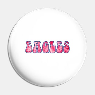 american u eagles tie dye Pin