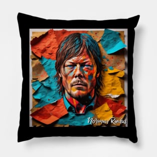 Norman Reedus // Paper Art Pillow