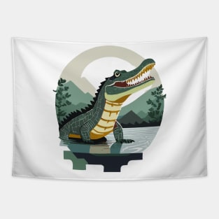 Crocodile, animal, favourite animal, animal rights activist Africa Tapestry