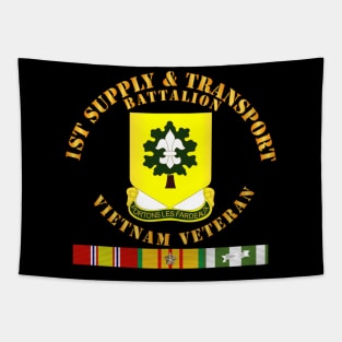 1st Supply and Transport Battalion -  Vietnam Vet  w VN SVC Tapestry