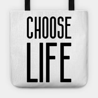 Choose Life Texting Tote