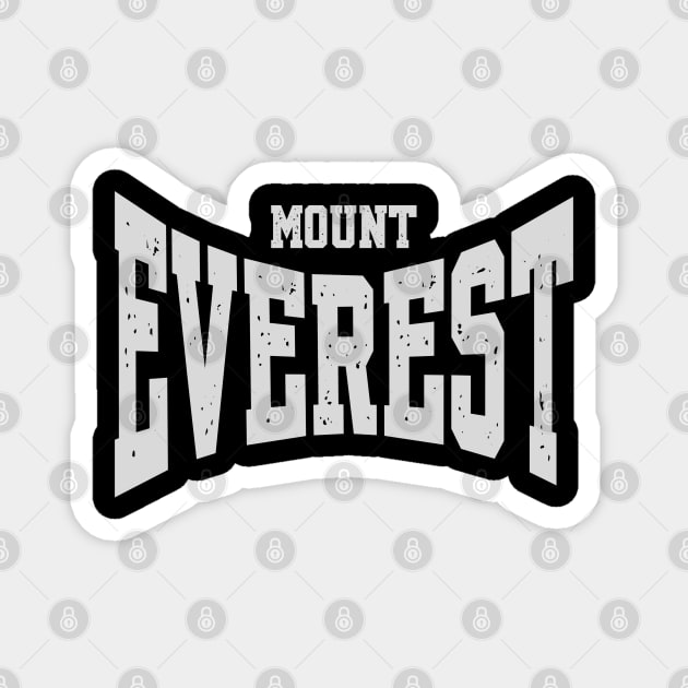 Mount Everest Magnet by Stylecombinator