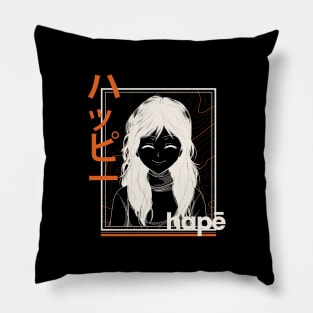 Modern anime style design Pillow