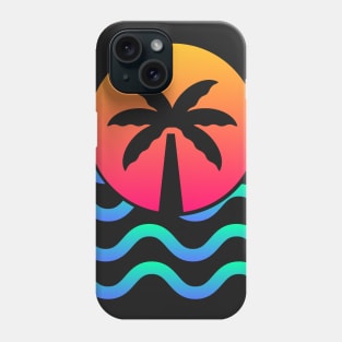 Palm Tree - Aesthetic Vaporwave Vibes Phone Case