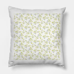 Olive branch with olives Pillow