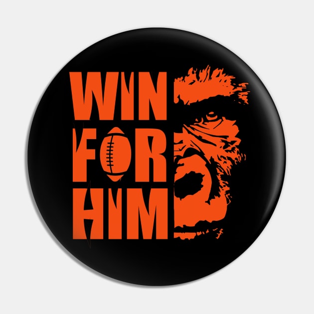 Cincinnati Bengals Harambe Win For Him - Harambe - Pin