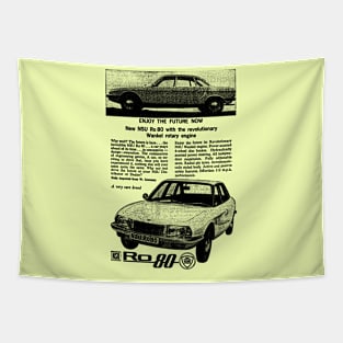 NSU Ro80 - advert Tapestry