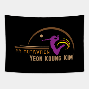 My Motivation - Yeon Koung Kim Tapestry