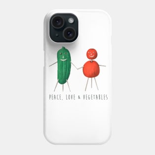 love vegetables Phone Case