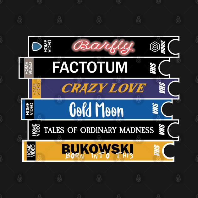 Bukowski on Tape by Gimmickbydesign