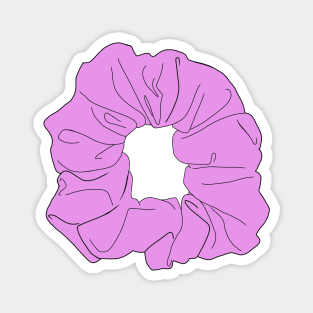 Purple Scrunchie Magnet