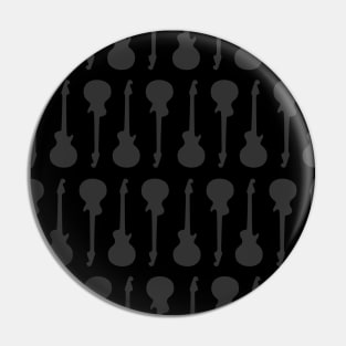 Guitar Pattern 2 Black Pin