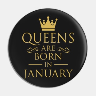 WOMEN BIRTHDAY QUEENS ARE BORN IN JANUARY Pin