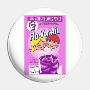 Jonestown Flavor Aid - Jim Jones - Cults Pin