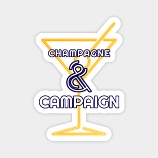 Champagne & Campaign Magnet