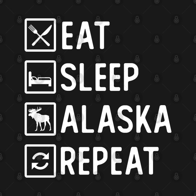 EAT. SLEEP. ALASKA. REPEAT. by giovanniiiii