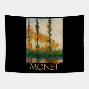 The Three Trees, Autumn by Claude Monet Tapestry