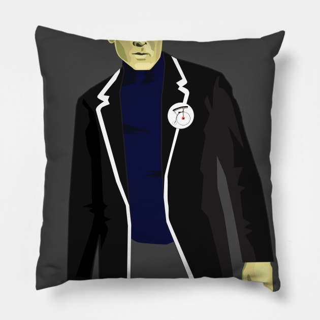 The Prisoner - I Am Not a Number. I Am a Free Man! Pillow by chrisayerscreative