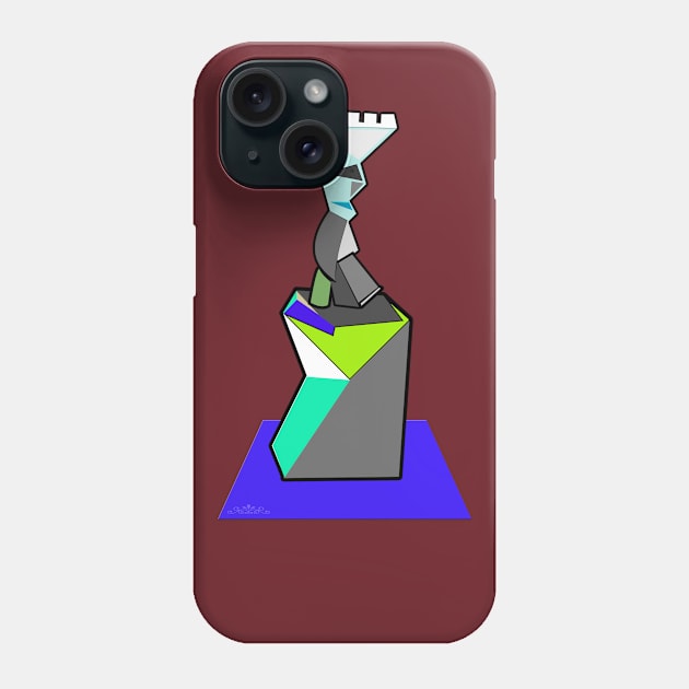 Cartoon Monument Phone Case by momomoma