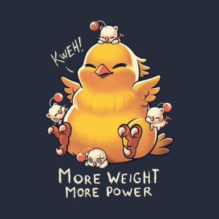 Kweh! Fat Chocobo - Final Fantasy Creature - Monster Summon T-Shirt