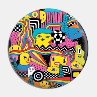 trendy artsy colorful aesthetic Pin