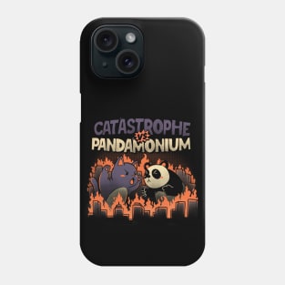 Catastrophe VS Pandamonium by Tobe Fonseca Phone Case