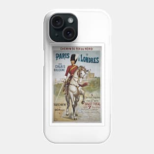 Affiche Chemin de fer du Nord Phone Case