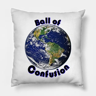 Ball of Confusion (Earth) Pillow