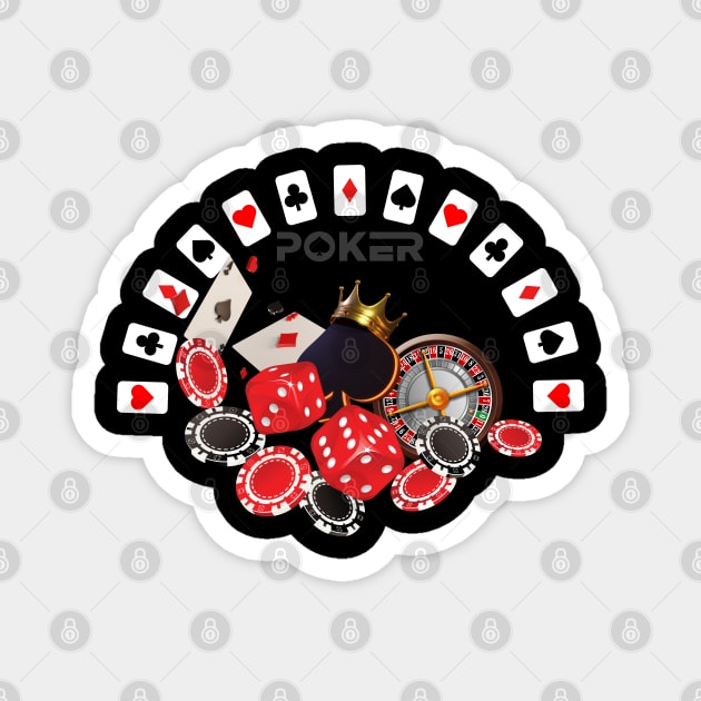 Poker Magnet by Clothes._.trends