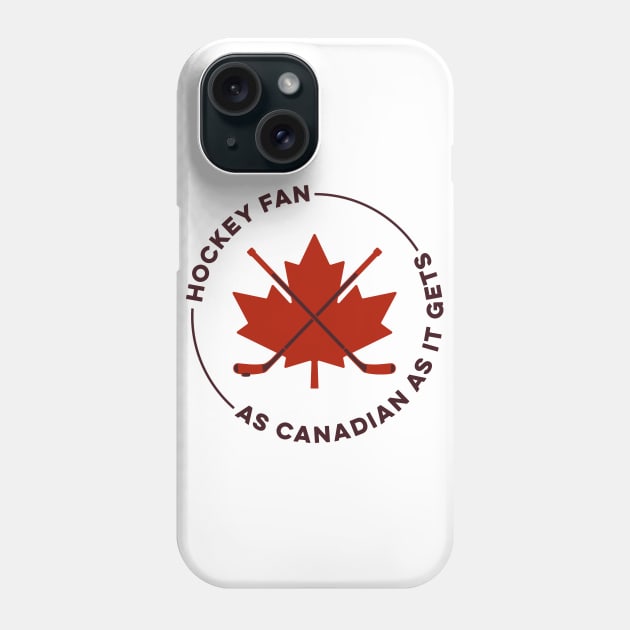 Hockey Fan Phone Case by Koyaanisqatsian