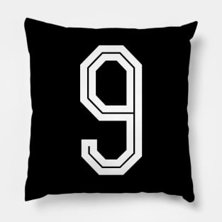 White nine Pillow