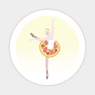 ballerina illustration Magnet