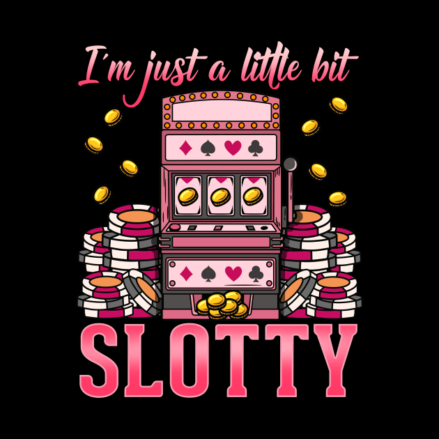 Jackpot Slot Machine design - I'm Just A Little Bit Slotty by biNutz