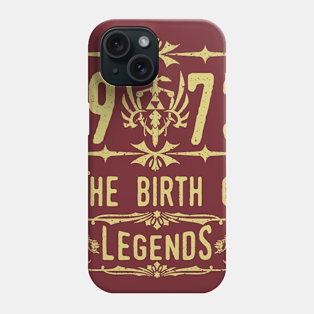 1973 The birth of Legends! Phone Case by variantees