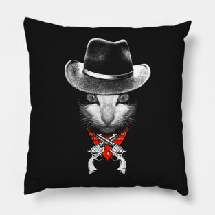 Cowboy Cat Pillow