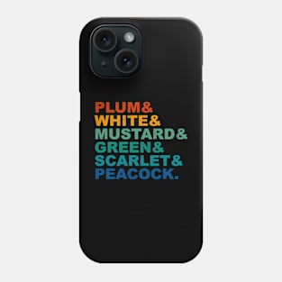 Clue Movie Phone Case