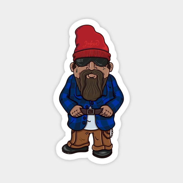 Cholo Gnome Magnet by Moe Tees