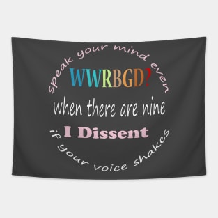 Best Notorious RBG quotes Ruth Bader Ginsburg Feminist Gift Tapestry