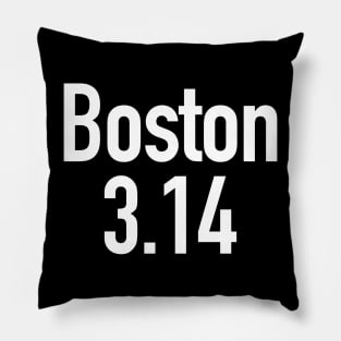 Boston 3:14 Pi Day Pillow