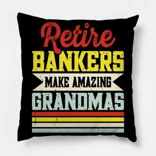 Funny Loan Officer Retro Vintage I'm a Banker Pillow