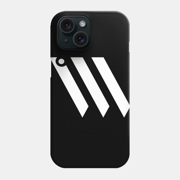 w simple logo Phone Case by joeymono