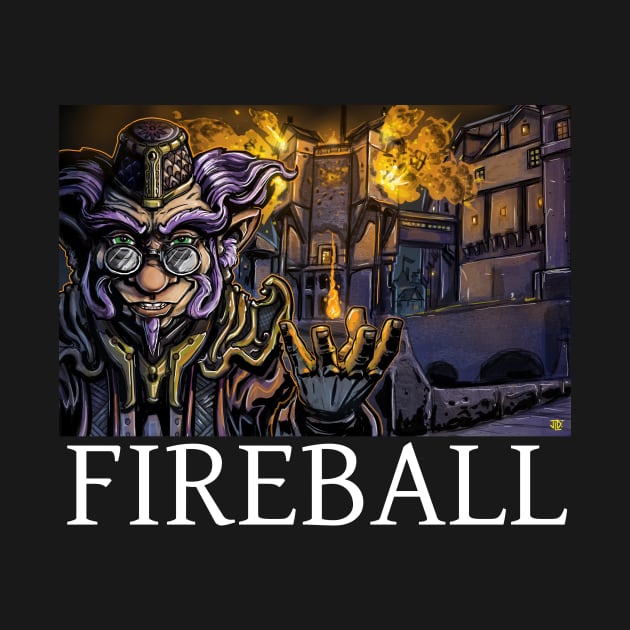 Caverns & Creatures: Fireball by robertbevan