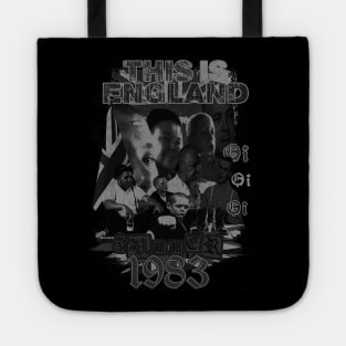 Oi Summer of 1983 (Distressed Black & White) T-Shirt Tote