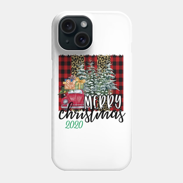 Merry Christmas 2020 Phone Case by Peach Lily Rainbow