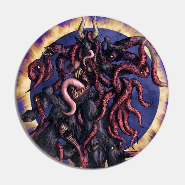 Shub-Niggurath Pin by Daniel Marco Art