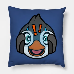 Scared Penguin Mersey Pillow