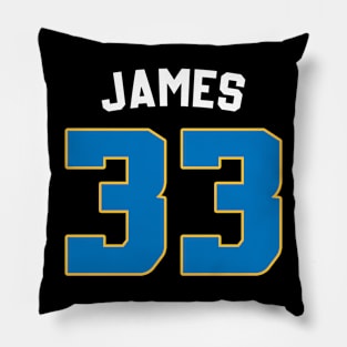 Derwin James Jr Football Pillow