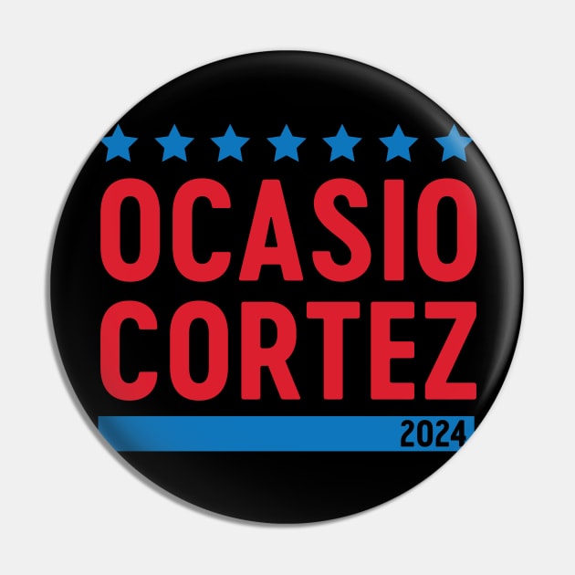 Ocasio-Cortez 2024 Pin by Blister