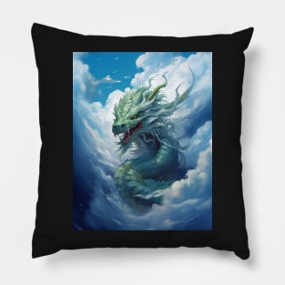 Elemental Wind Dargon Pillow