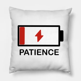 Out of Patience Pillow